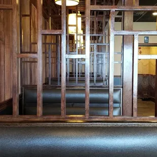 the interior of a restaurant