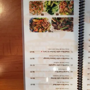 the only menu with the updated price as of June,2021