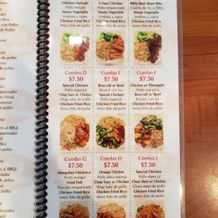 the only menu with the updated price as of June,2021