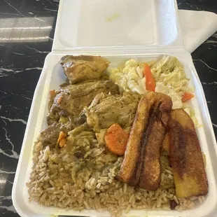 Curry Chicken Lunch.