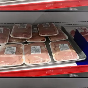 I bought a pack of chicken tonight. It looked good and fresh.