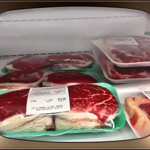 Fresh filet mignon for my birthday dinner on Friday.