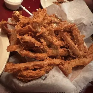 Fried onion straws are the best!!!