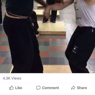 Close range combat training: