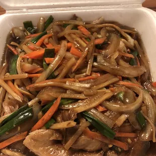 Braised Duck with Vegatables