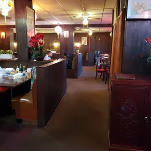interior, sushi and sashimi