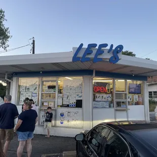 customers entering the store
