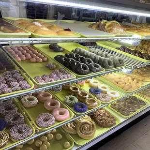 a variety of doughnuts