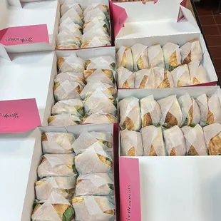 Croissant Sandwiches.