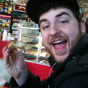 DJ Nick Nast-e munching on donuts!!!