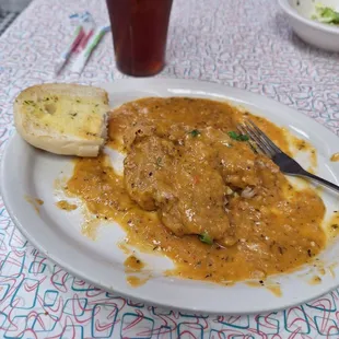 Catfish Etouffe...extremely good!!!
