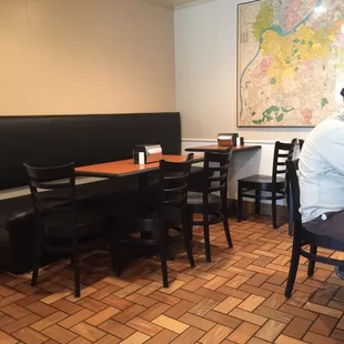 a man sitting at a table