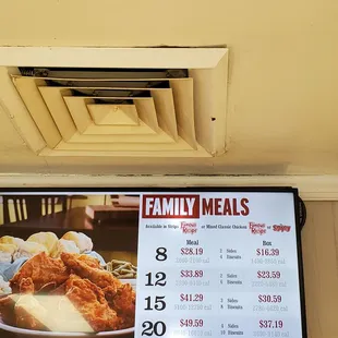 Family Meals and Prices!  Definitely Deeelicious for My 1st time tasting!  11/26/2022