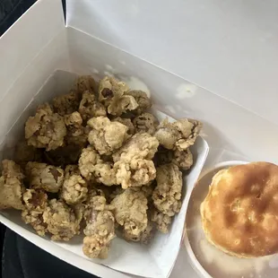 Gizzard Dinner with Mashed Potatos And Gravy.