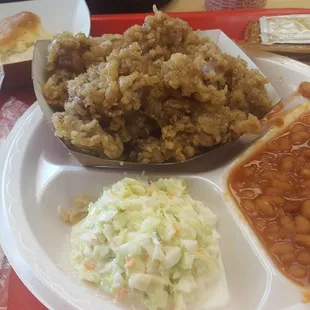 Gizzards meal