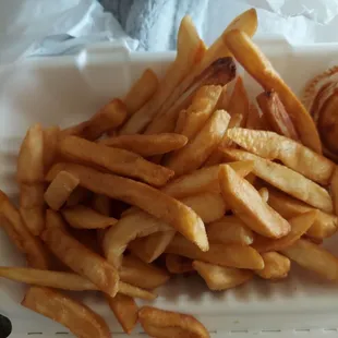 Twice cooked fries with no crisp