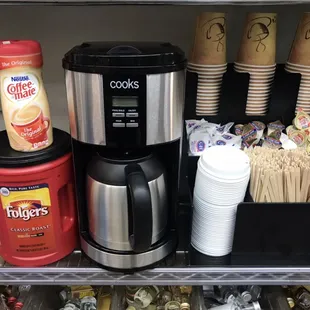 Yea We sell coffee now