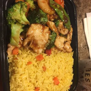 Chicken with Mixed Vegetables