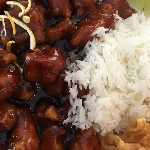Orange chicken- my favorite!