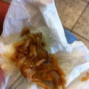 Found this in my food