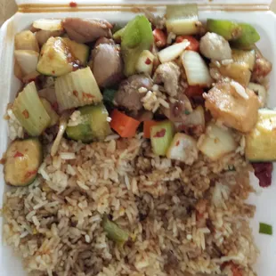 Worst kung pao chicken I&apos;ve had in a loooong time.