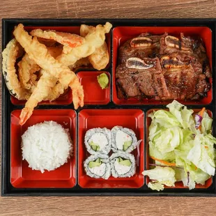 Kalbi Bento Box