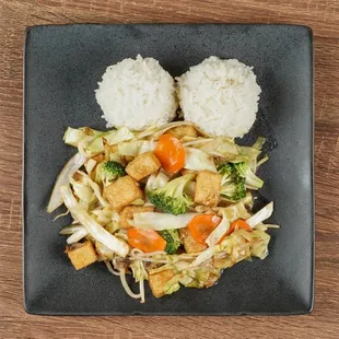 Tofu Stir-Fried Vegetables