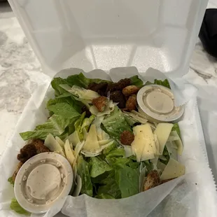 Large Caesar salad