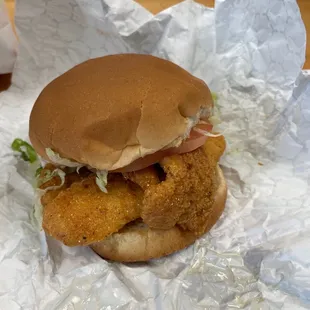 Catfish sandwich
