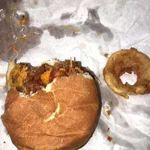 Also made fresh hickory burger