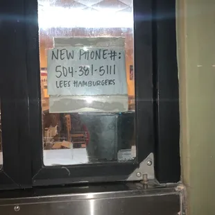 New phone number 504-381-5111