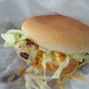 Chicken burger