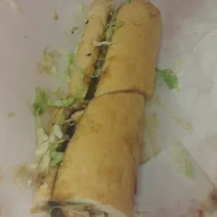 Roast beef on french... Awesome!