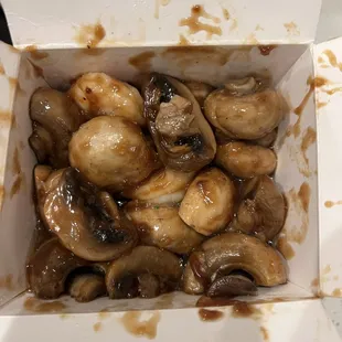 Shrimp and mushrooms... so good
