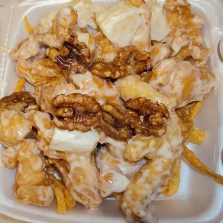 Honey Walnut Chicken Luncheon Special Plate