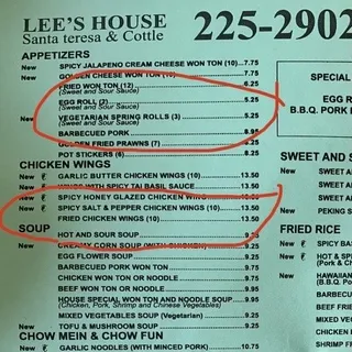 Spicy Salt and Pepper Wings