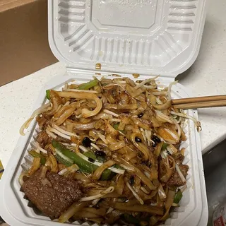 Chow Fun with Black Bean Sauce