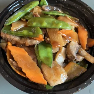 Beef with oyster sauce (small)