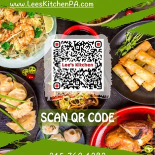 a qr code for a restaurant