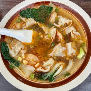 Won Ton Soup Chicken Salad