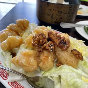 Honey Walnut Prawns