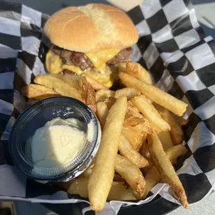 Double cheese burger