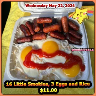 Breakfast! Wednesday May 22, 2024