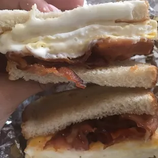 Bacon egg and cheese