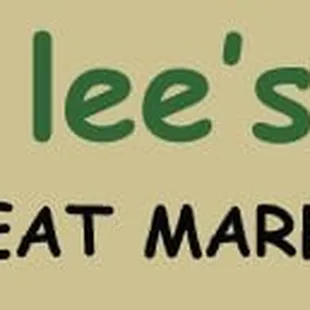 lee's meat market