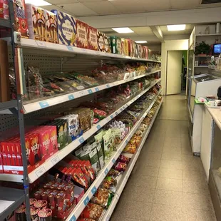 Lots of sweets and snacks