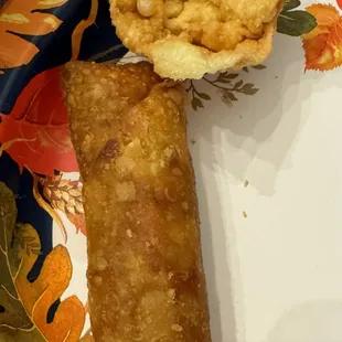 Wonton and Egg Roll