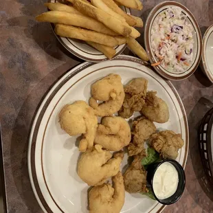 Shrimp and oyster combo