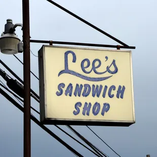Main Sign but off of the Main Drag