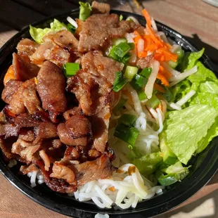 Pork and Shrimp Bowl